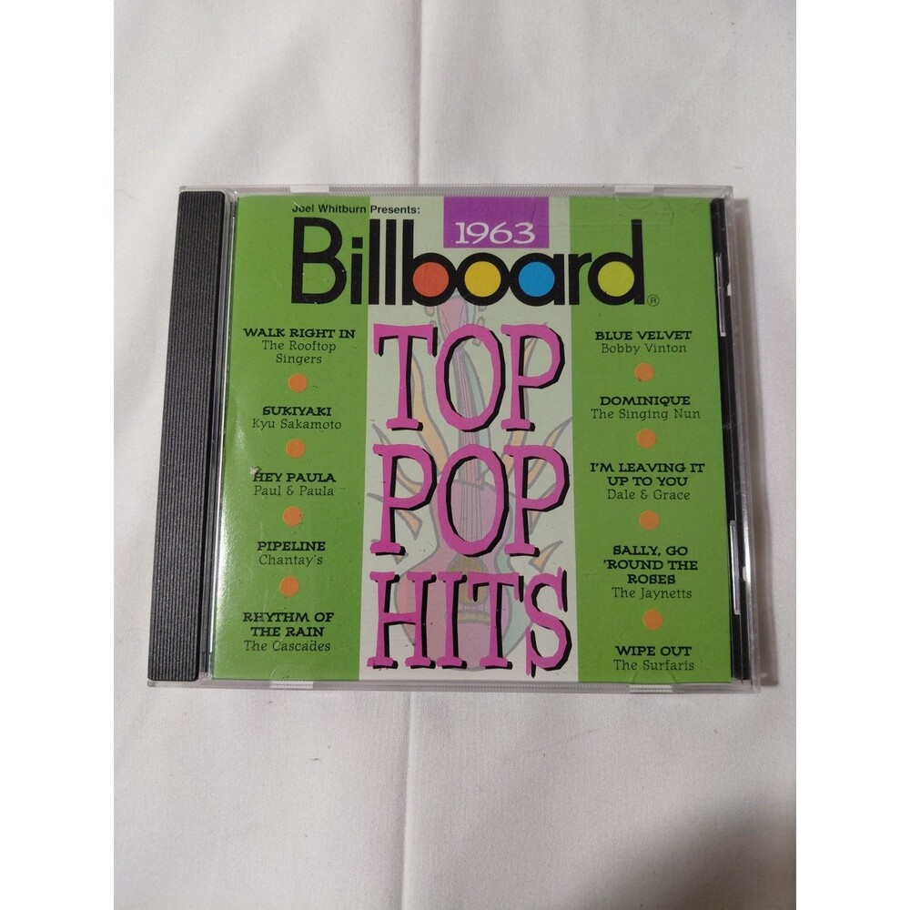Billboard Top Pop Hits: 1963 by Various Artists CD, Jul-1994, Rhino New J8